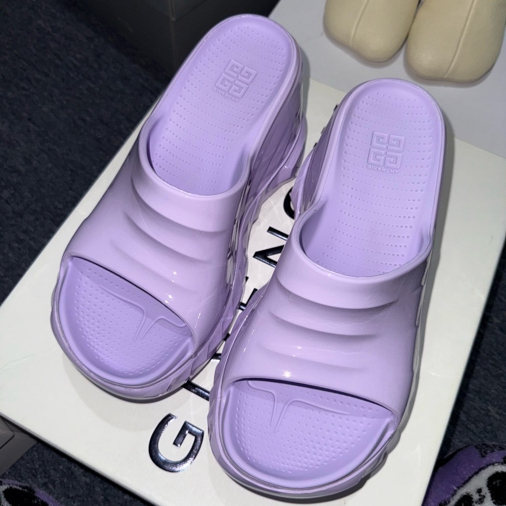 Givenchy Marshmallow Wedge Mules